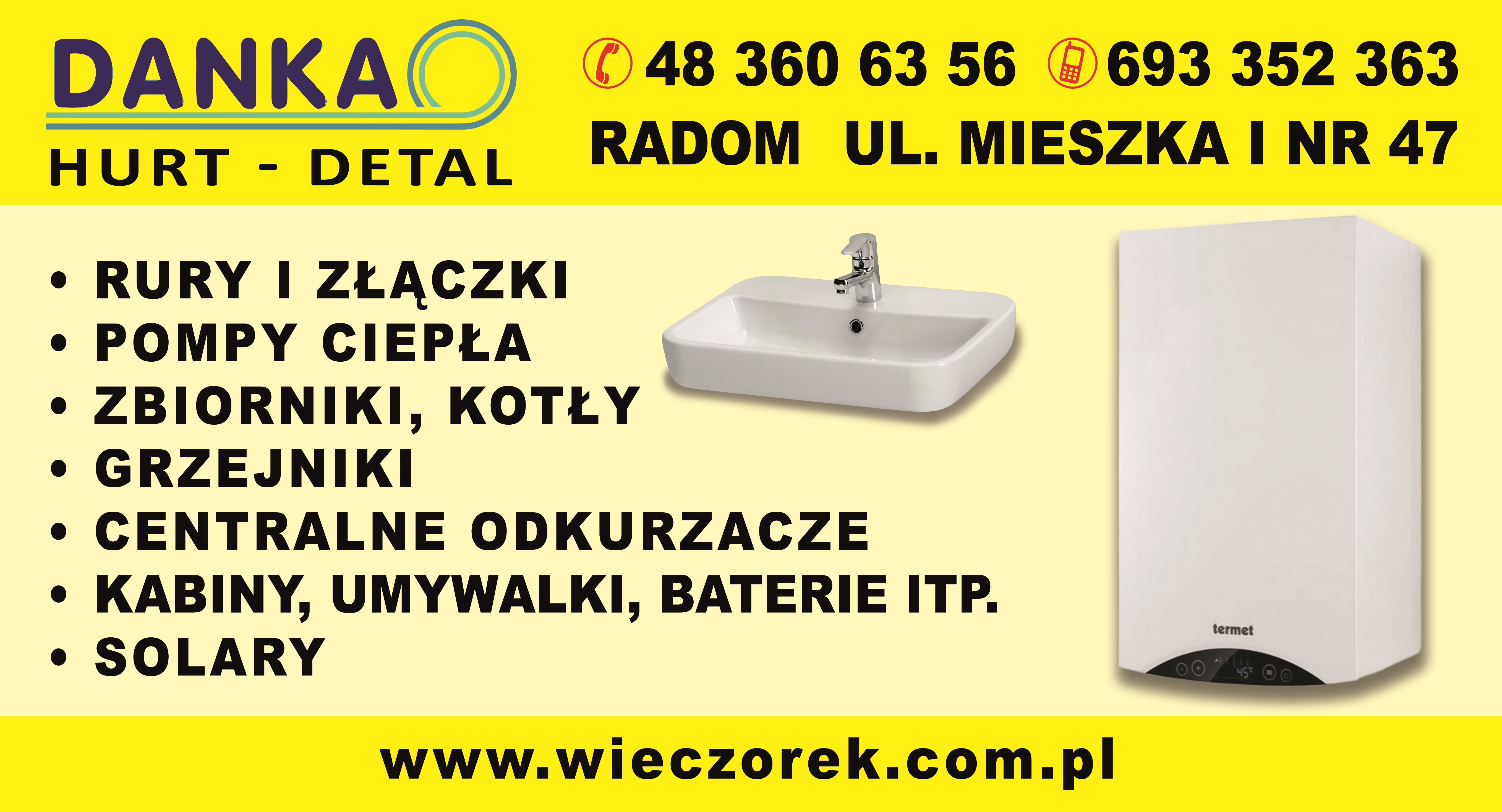 DANKA Hurt-Detal - odkurzacze centralne RADOM odkurzacze centralne RADOM
